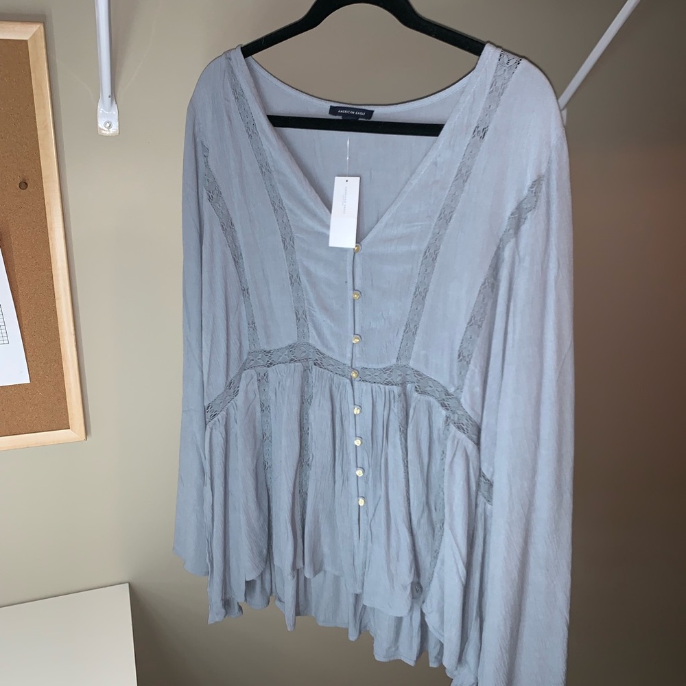 american eagle blouse